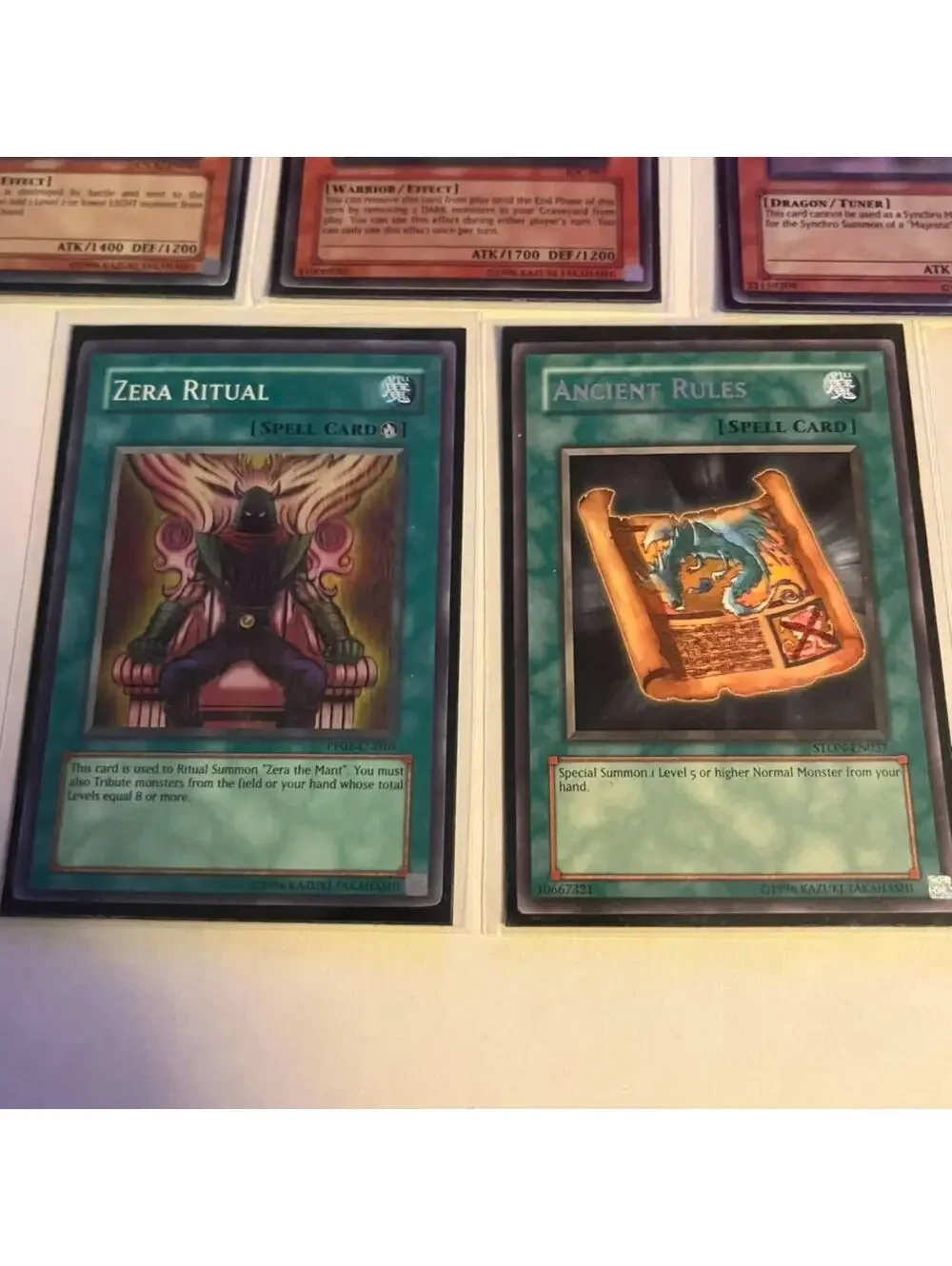 7x Yu-Gi-Oh Lot Super Rare Holo Bundle Black Luster Ritual